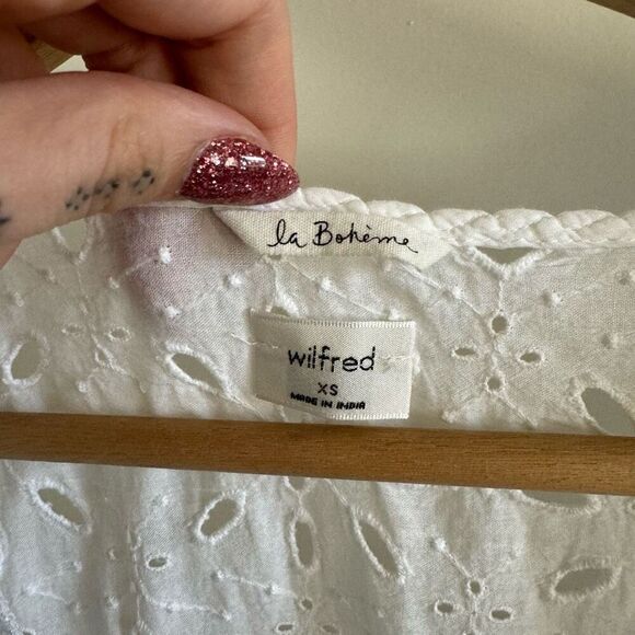 Aritzia Wilfred Misha Dress White - Picture 5 of 6